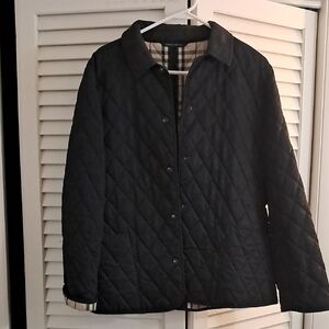 Burberry Women's Black Quilted Jacket